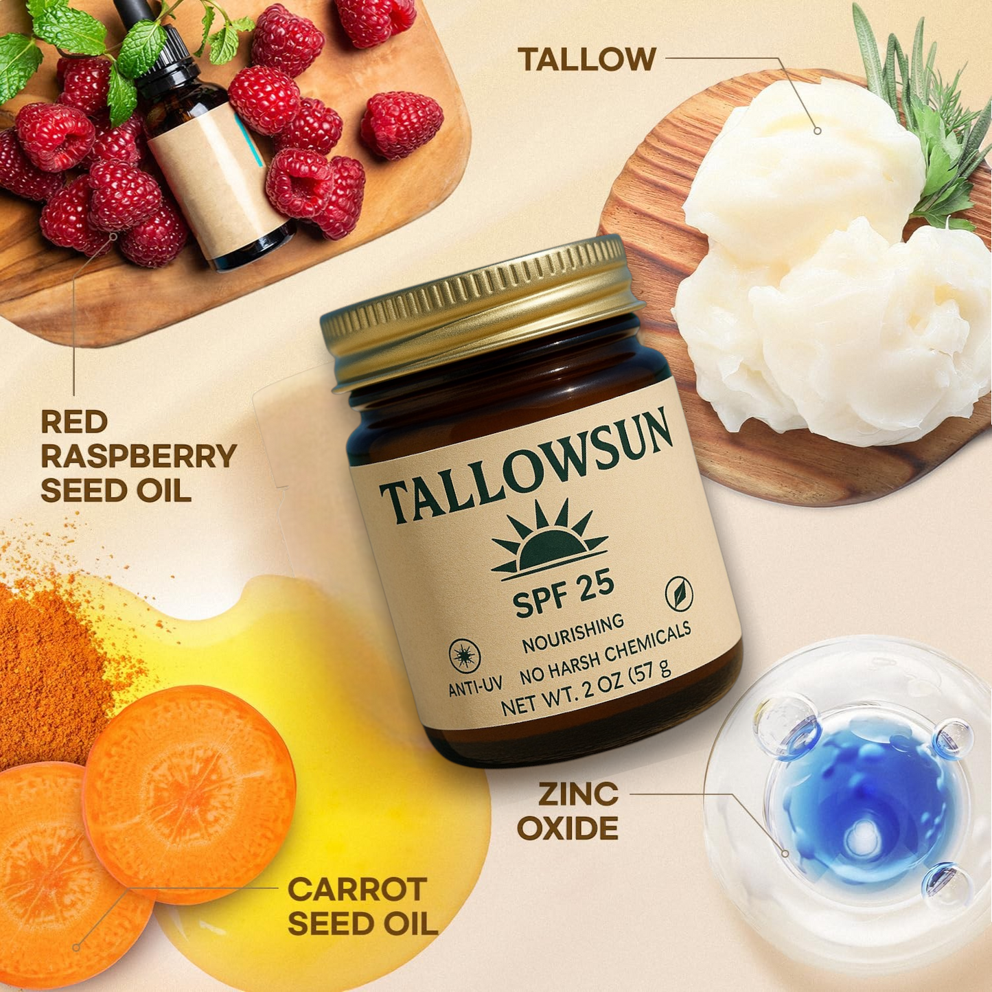 TallowSun Beef Tallow Sunscreen
